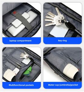 New Arrival Oxford Business Trip <b>Backpack</b> Men <b>Travel</b> Mochilas <b>Bags</b> With USB Customized Laptop <b>Backpack</b> - Product Image 6