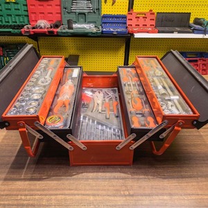 Wholesale Car Repairing 85pcs Hand Socket <b>Security</b> Household Case Wrench Set Mechanical Metal Box 85-piece Metal Tool - Product Image 4