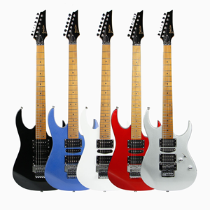 Guitare électrique 6 cordes en gros avec manche en érable - Qualité professionnelle, idéale pour l'entraînement musical/la pratique à domicile, OEM - Product Image 1