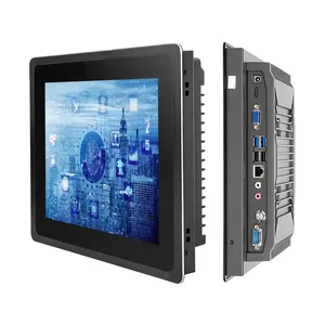 WPNA 15 pollici In alluminio impermeabile tutto In un tocco Barebone Pc Fanless Touch Screen pannello industriale Pc