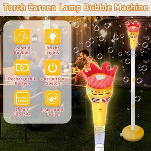 Máquina de Burbujas Automática OEM con Música, Altura Ajustable, Recargable, Torre de Burbujas para Niños y Adultos - Product Image 4