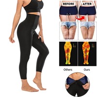 Leggings de Neopreno Transpirables de Cintura Alta con Efecto Levanta Glúteos y Control Abdominal, Ecológicos, Venta al por Mayor, ¡Gran Oferta!