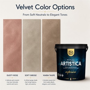 Revêtement Liquide Velours VALIDEA Écologique Bi-composant Anti-humidité Mat Doux pour <span class=keywords><strong>Peinture</strong></span> Artistique Qualité Truelle Couleurs Personnalisées - Product Image 5