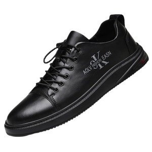 Chaussures Homme Été <span class=keywords><strong>2022</strong></span> Respirantes Nouvelle Collection Décontractées Tendance à Lacets Tige en Jean Double Couche Cuir de Vachette Baskets Sportives Solides - Product Image 6