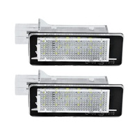 A MENÉ des Lumières De Plaque D'immatriculation Pour Renault Captur/ Clio/ Espace/ fluence/ Laguna/Phase/ Latitude/maître/Megane/ grandtour/Scenic