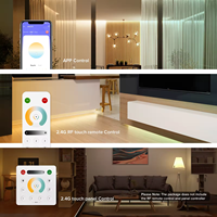 Contrôleur de bande lumineuse adressable ESann DC5-24V pour maison intelligente, gradateur LED 0-100% RGB/RGBW, compatible WS2811 WS2812B SK6812