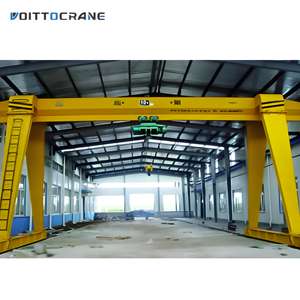 Grúa Pórtico Monoviga Eléctrica MH, Grúa Pórtico de Alta Capacidad de Elevación de 20 Toneladas, Grúa Pórtico de Elevación Simple - Product Image 3