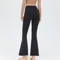 Pantalon de sport évasé personnalisé pour femme – Collection Automne-Hiver – Idéal pour le fitness, le yoga et les activités de plein air
