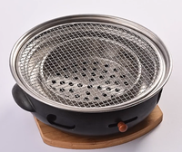 Meilleure Vente Grille Ronde pour Barbecue en Maille 30cm Acier Inoxydable 304 de Qualité Alimentaire pour Camping en Plein Air Barbecue Coréen Taille Personnalisée