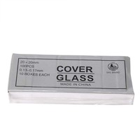 Lab Different Sizes Microscope Cover Glass 22x22 18x18mm Coverslip for Basic Biological Science Education