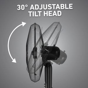 New Style Solar 12V Mechanical Control Rechargeable Floor Fan with <b>Light</b> Solar <b>Panel</b> 3-Speed for Outdoor Hotel & Household Use - Product Image 3