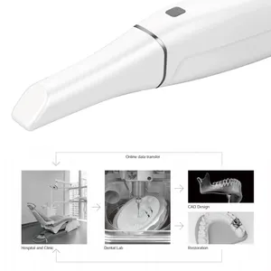 दंत उत्पाद 3 डी स्कैनर वायरलेस इंट्राओरल स्कैनर
