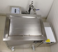 Bagno ultrasonico industriale del pulitore 88L con il sistema di sgrassamento del filtro dell'olio per le parti del motore che puliscono 1200W