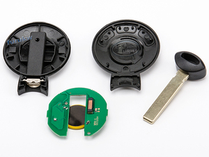 FCCID IYZKEYR5602 ID46 PCF7945 315/434/868 MHz KYDZ carte à puce 3 boutons <span class=keywords><strong>clé</strong></span> de télécommande de voiture pour <span class=keywords><strong>MINI</strong></span> <span class=keywords><strong>Cooper</strong></span> <span class=keywords><strong>R56</strong></span> 2007-2014 - Product Image 3