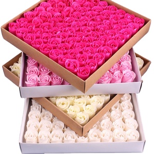 Roses de bain artificielles en mousse, 81 pièces par boîte, fausses fleurs, pour un mariage, pour la saint-<span class=keywords><strong>Valentin</strong></span>, 3.5cm - Product Image 2