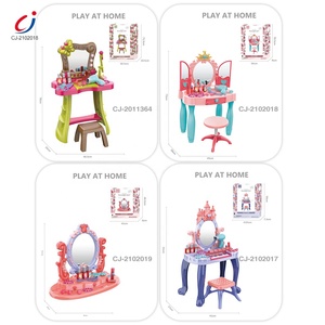 Nouvelle Arrivée : Ensemble <span class=keywords><strong>de</strong></span> Jeu Coiffeuse Princesse pour Enfants, Maquillage Beauté avec Couronne et Porte Ouvrante - Product Image 6