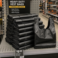 Sacs de transport en HDPE de qualité alimentaire Meike Shandong, personnalisés avec poignées découpées et logo, pour supermarchés et emballages en carton – Vente en gros