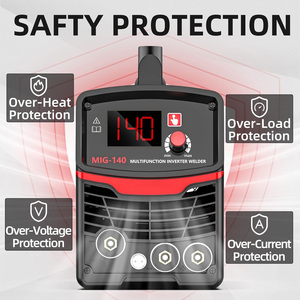 Máquina <span class=keywords><strong>de</strong></span> <span class=keywords><strong>Soldar</strong></span> Portátil <span class=keywords><strong>MIG</strong></span>-350 220V 3 en 1 MMA Lift TIG Inversor IGBT Soldador <span class=keywords><strong>MIG</strong></span> sin Gas Diámetro <span class=keywords><strong>de</strong></span> <span class=keywords><strong>Alambre</strong></span> Sólido <span class=keywords><strong>de</strong></span> 0.8mm 380V Nuevo - Product Image 6