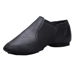 Wholesale Custom High Quality Leather Soft And Comfortable Unisex leather upper, jazz shoes, men's and women's dance shoes