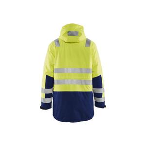 BLAKLADER - 449519873389XS Parka de invierno Hi-vis Yellow/Navy Blue-EAN 7330509076002 ROPA DE TRABAJO DE LA HI-VIS - Product Image 2