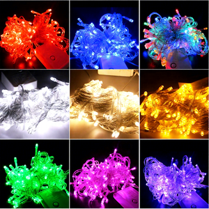 Guirlande lumineuse LED extérieure IP65 pour décorations de Noël, 10 m, 100 LED, intensité réglable, pour fêtes, mariages, AC 110V/220V - Product Image 3