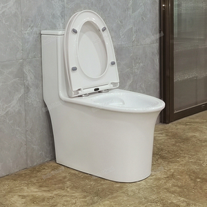 WC in Ceramica Monoblocco Sifonico O-297, 300/400mm, Vendita all'Ingrosso, Sanitari Moderni per <span class=keywords><strong>Bagno</strong></span> - Product Image 4
