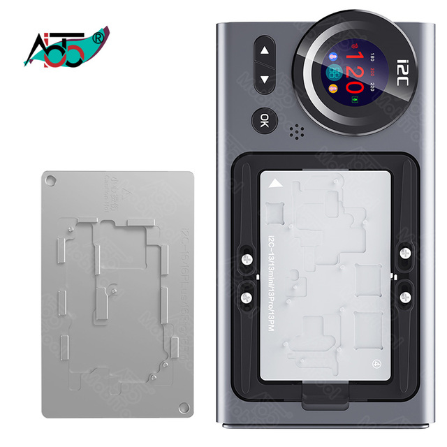 i2C T20 Desoldering Pre-Heating AI Voice Control PCB Heater Platform Repair Tool for iPhone