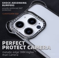 Coque de téléphone mobile antichoc Vkoo 7.5M pour iPhone 16 15 Pro Max, accessoires de protection en TPU+PC pour iPhone 17 15 14