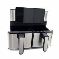 Cuisinière saine électronique avec affichage LED, type pot, four à cuisson rapide, outil de cuisine domestique, assurance commerciale, friteuse à air chinoise, appareil de cuisson à faible teneur en gras