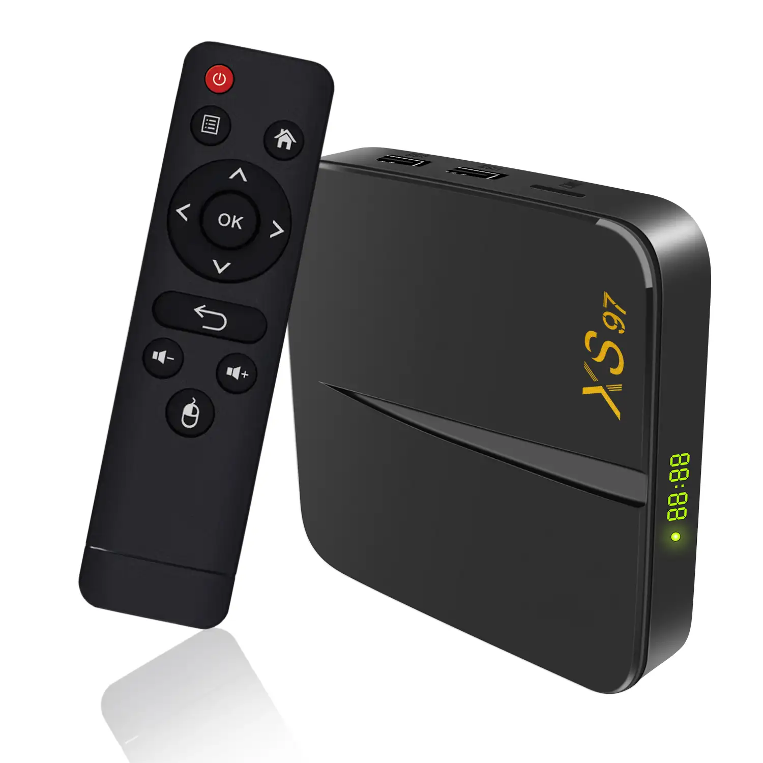2022 OEM Amlogic S905w2 HD 4K กล่องทีวีแอนดรอยด์11,2GB 16GB แอนดรอยด์ TV กล่อง Set Top Box พร้อมรีโมทคอนโทรล