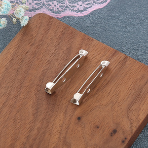 Broches de Metal DIY, Broches de Aleación de Zinc con Orificio Redondo, Broches de Seguridad, Accesorios de Joyería, Broches de Moda Unisex - Product Image 3