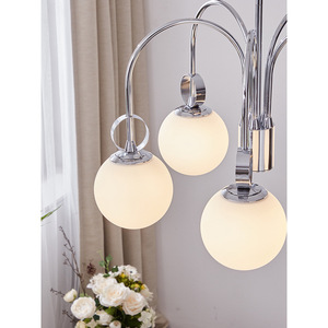 Vintage Nordic Style French Cream Living Room <b>Lamp</b> Popular Magic Bean Bow Pendant Retro <b>Study</b> Chandelier Pendant Lights for - Product Image 5