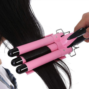 Fer à friser automatique, 3 barils, attelle à permanente en céramique, bigoudi professionnel, outils de coiffure - Product Image 5