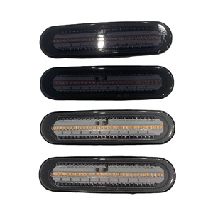 Luces Intermitentes Delanteras para Honda Civic Si 2002-2005, 33801S5TA01, Repuesto LED Negro Ahumado - Product Image 5
