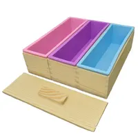 FTY - Wooden Soap Mold with Silicone Liner