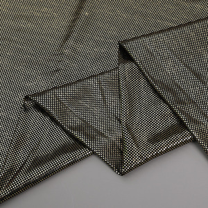 Grosir <span class=keywords><strong>Glitter</strong></span> holografis 100% Polyester pakaian renang logam Foil emas Laser penutup panggung peregangan Foil dicetak kain - Product Image 6