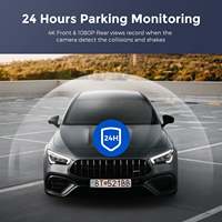 Caméra embarquée AZDOME M300S UHD 4K 2160P Super Vision Nocturne Capteur G Intégré Mode Stationnement Commande Vocale DVR