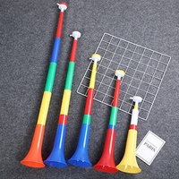 Venta caliente animando megáfono plástico Vuvuzela cuerno para la venta