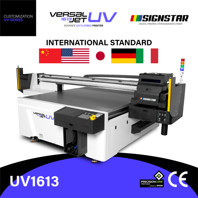 Industrial 4-Head UV Flatbed Printer 160x130cm Width for Card & Notebook Covers Printing with Flex Support and Vibrant Colors