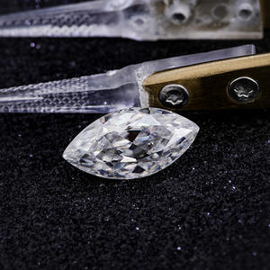 ห้องปฏิบัติการ<span class=keywords><strong>เพชร</strong></span>จำนวนมากได้รับการรับรอง0.6 4.5กะรัต VVS <span class=keywords><strong>เพชร</strong></span><span class=keywords><strong>สี</strong></span>ขาวมาร์คีสเชอร์โมซาน - Product Image 3