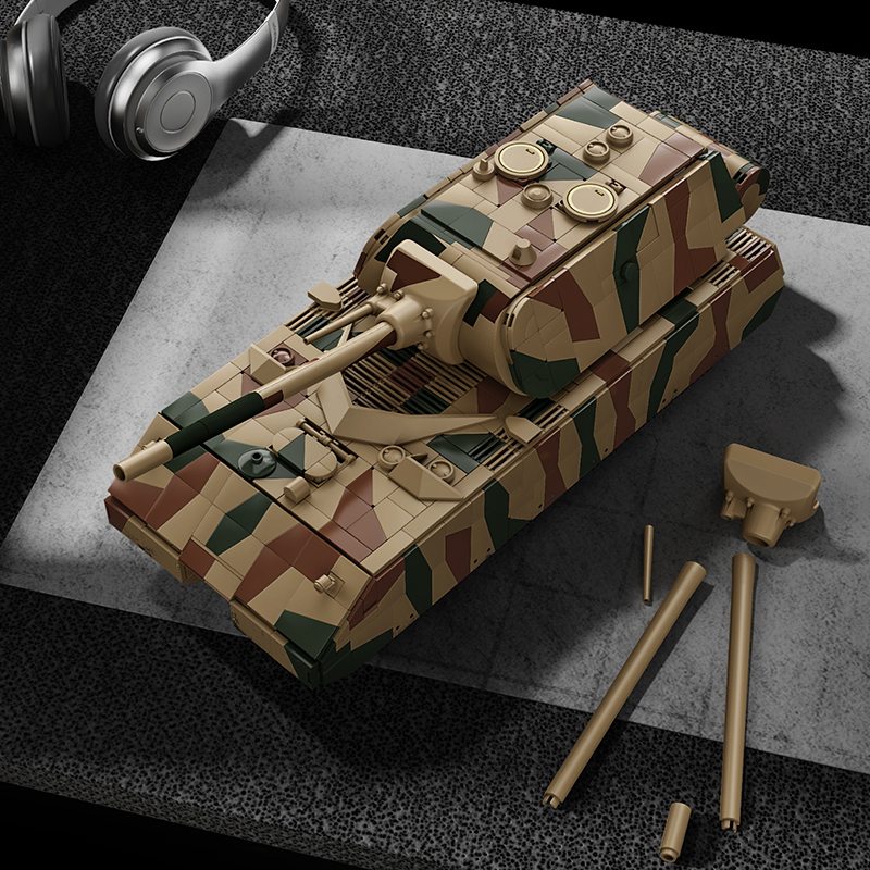 ペコ 12GO 97025 2026 NEW MOC Super-Heavy Tank Bricks Model DIY