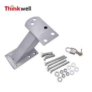 Thinkwell ที่ยึดล้ออะไหล่ล็อคได้เหล็กคาร์บอนสีเทาสำหรับรถเทรลเลอร์ - Product Image 1