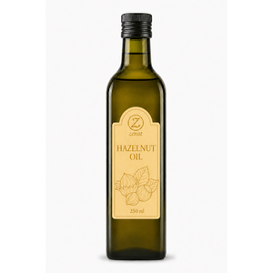 Olio di Nocciole Vergine Biologico per Uso Cosmetico e Alimentare, Bottiglia da 250 ml - Product Image 1