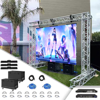 Panel LED de Alquiler P2.6 para Programas Navideños de Iglesias, Unión sin Interrupciones, 500x500mm, para Pared de Escenario de Adoración