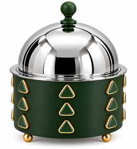 Réchaud alimentaire en acier inoxydable à conservation de chaleur pour garder les plats préparés au chaud lors de mariages, de fêtes, d'hôtels et d'événements professionnels - Product Image 3