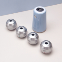 Diffuseur d'arômes intelligent portable écologique en alliage d'aluminium, purificateur d'air rechargeable par USB, diffuseur d'huiles essentielles, rafraîchisseur d'air pour la maison et l'hôtel