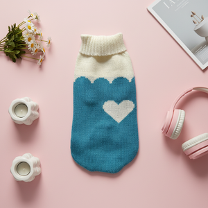 Suéteres para Perros de Moda Personalizados al por Mayor de Fábrica, Ropa de Invierno Cálida Tejida para Mascotas, 100% Acrílico, Diseño Moderno y Lindo, Abrigo para Perros y Gatos - Product Image 3