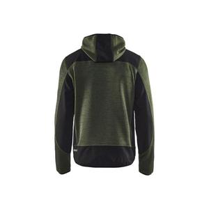 BLAKLADER - 493021174699XXL Chaqueta de punto Verde militar/Negro-EAN 7330509411421 CHAQUETAS DE TRABAJO INVIERNO SOFTSHELL Y CHAQUETAS ACOLCHADAS - Product Image 2