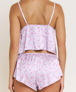 Ensemble de pyjama 2 pièces pour femme, vêtements de maison pour femmes, camisole et short, vêtements de nuit pour femmes, nuisette sans manches - Product Image 4