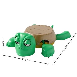 Ept New rùa xanh giữ cốc 3D vui hoạt hình rùa đế lót ly đồ chơi với biểu hiện hài hước cho đồ uống - Product Image 3